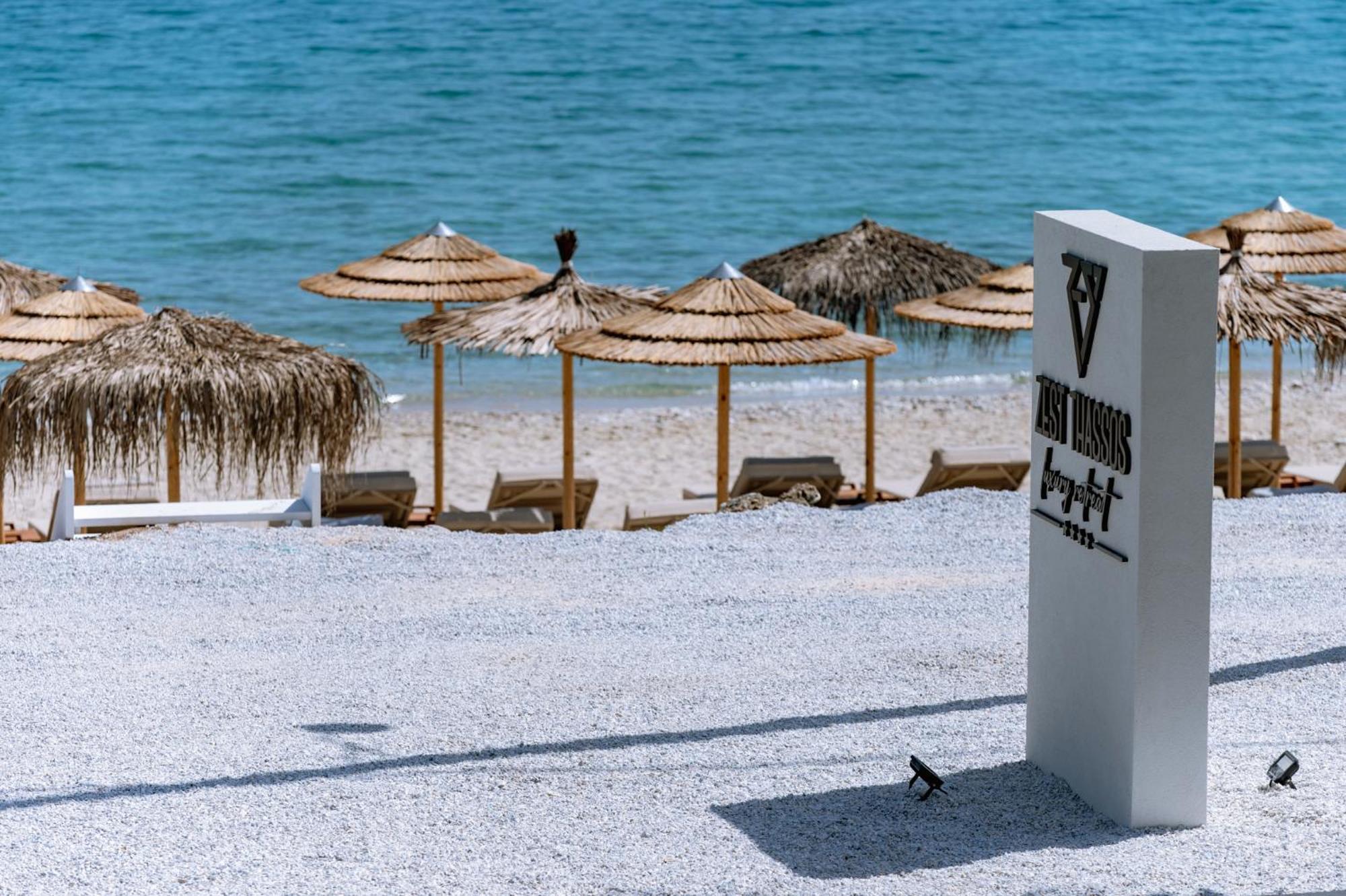 Hotel Zest Thassos Luxury Retreat Limenaria  Exterior foto